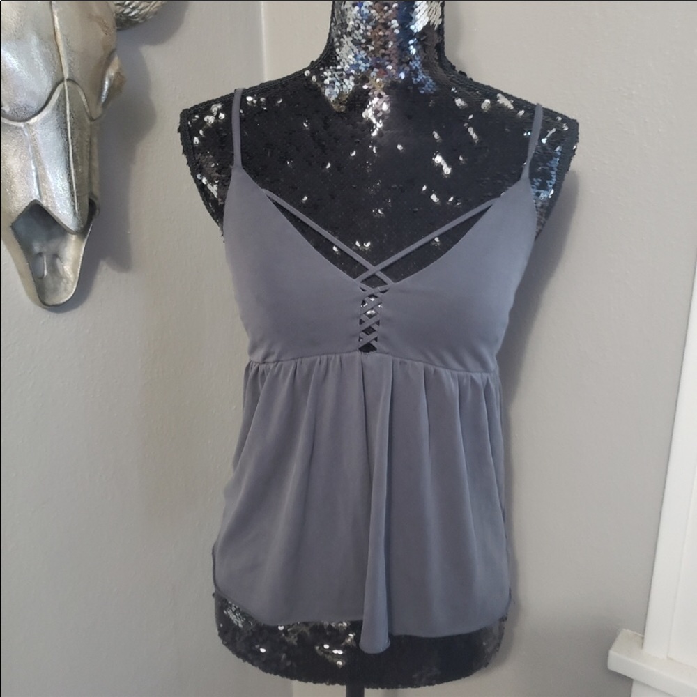 American Eagle babydoll tank top